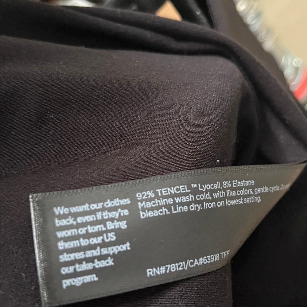 Eileen Fisher Black Midi Dress - Picture 6 of 6
